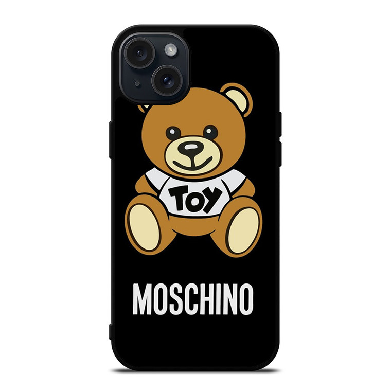MOSCHINO CUTE BEAR TOY iPhone 15 Plus Case Cover