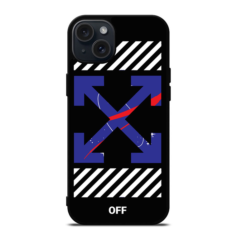 NASA OFF WHITE iPhone 15 Plus Case Cover