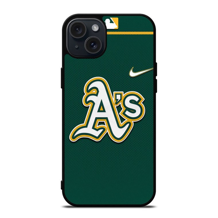 OAKLAND ATHLETICS LOGO iPhone 15 Plus Case Cover