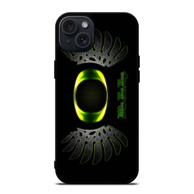 OREGON DUCKS NFL ICON iPhone 15 Plus Case Cover