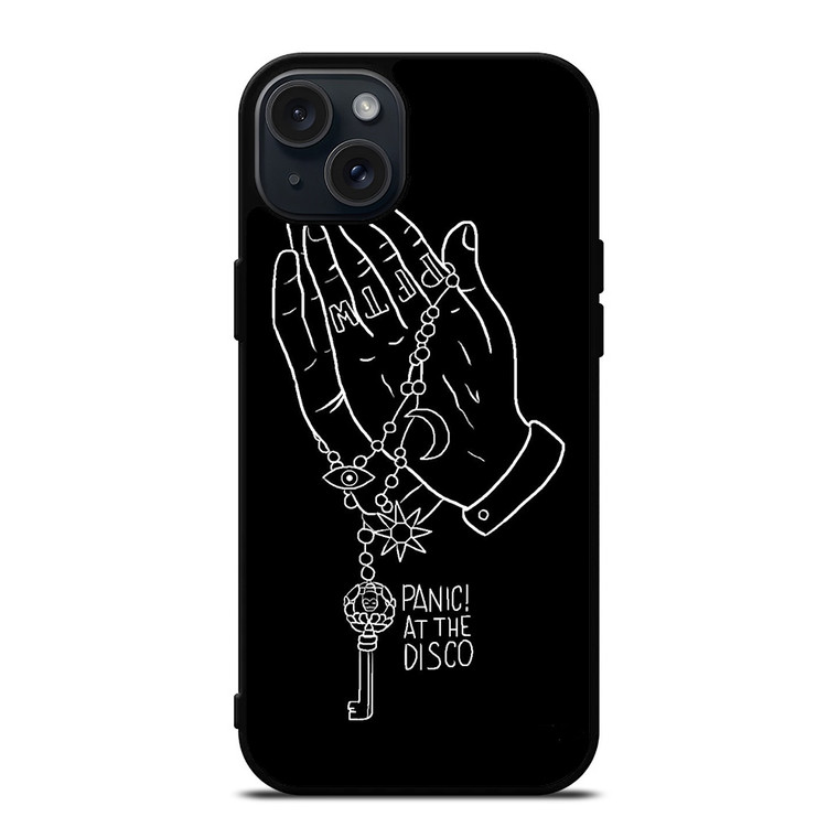 PANIC AT THE DISCO BLACK LOGO iPhone 15 Plus Case Cover