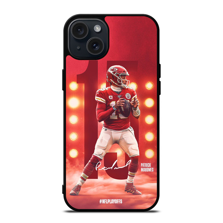 PATRICK MAHOMES 15 KANSAS CITY CHIEFS iPhone 15 Plus Case Cover