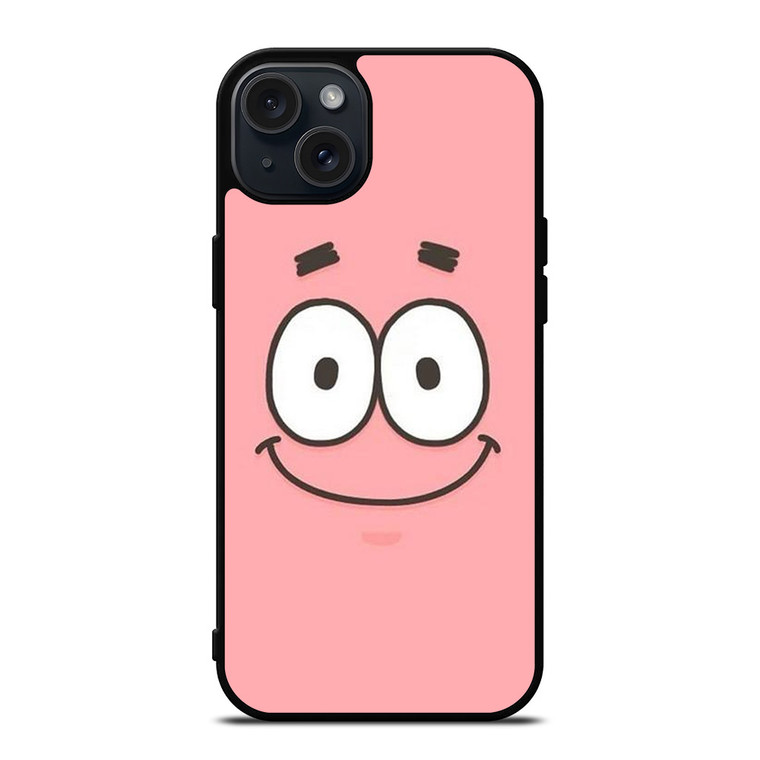 PATRICK STAR SMILE FACE iPhone 15 Plus Case Cover