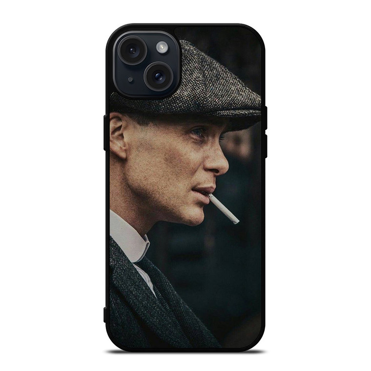 PEAKY BLINDERS TOMMY SHELBY FACE iPhone 15 Plus Case Cover PEAKY BLINDERS TOMMY SHELBY FACE iPhone 15 Plus Case Cover