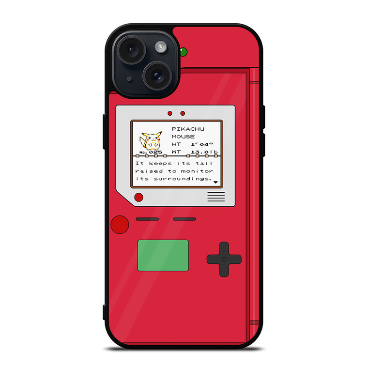 POKEDEX POKEMON iPhone 15 Plus Case Cover