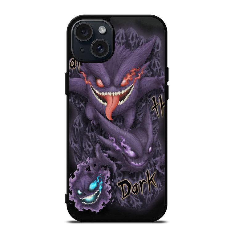 POKEMON GENGAR EVOLUTION iPhone 15 Plus Case Cover