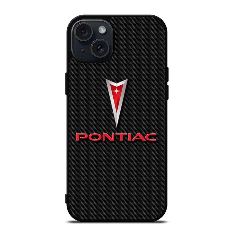 PONTIAC CARBON LOGO iPhone 15 Plus Case Cover