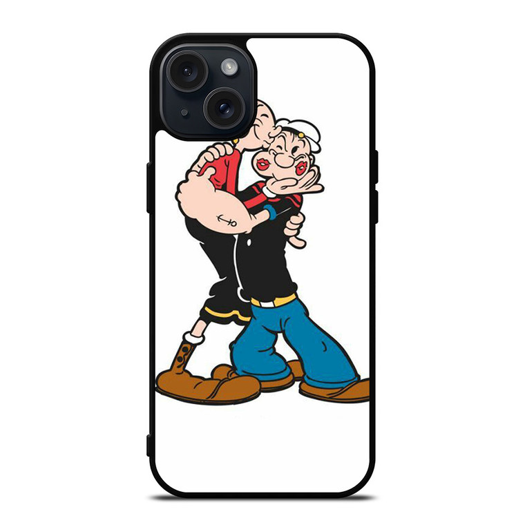 POPEYE AND OLIVE LOVE iPhone 15 Plus Case Cover