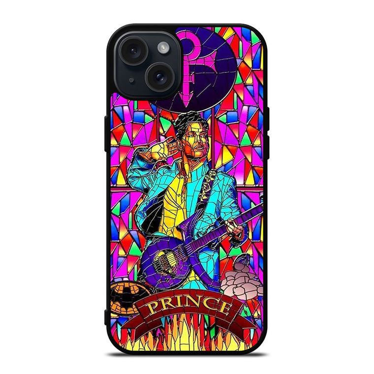 PRINCE PURPLE RAIN MOZAIK iPhone 15 Plus Case Cover