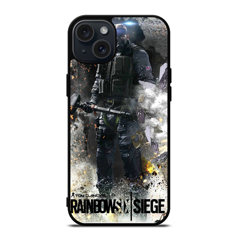 RAINBOW SIX SIEGE GAME iPhone 15 Plus Case Cover