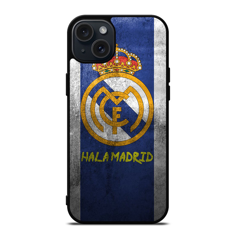 REAL MADRID HALA MADRID iPhone 15 Plus Case Cover REAL MADRID HALA MADRID iPhone 15 Plus Case Cover