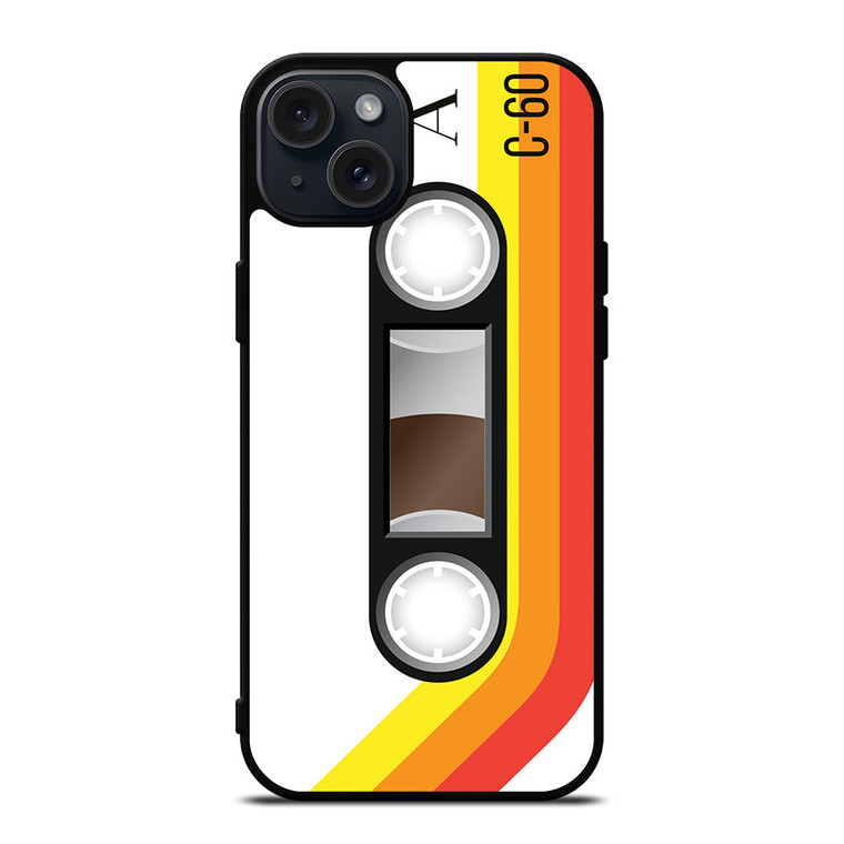 RETRO CASETTE TAPE iPhone 15 Plus Case Cover