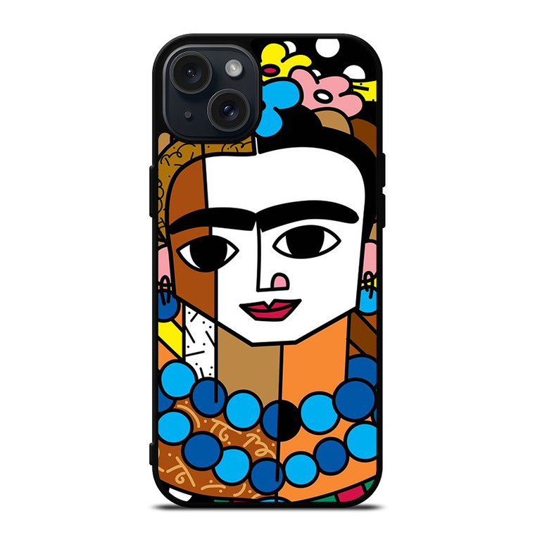 ROMERO BRITTO FRIDA KAHLO iPhone 15 Plus Case Cover