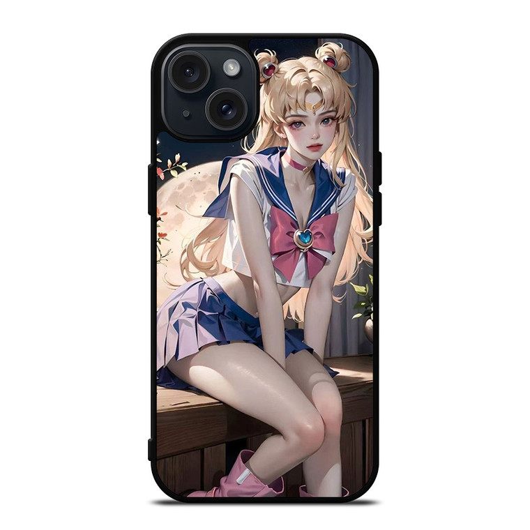 SAILOR MOON USAGI TSUKINO ANIME MANGA iPhone 15 Plus Case Cover