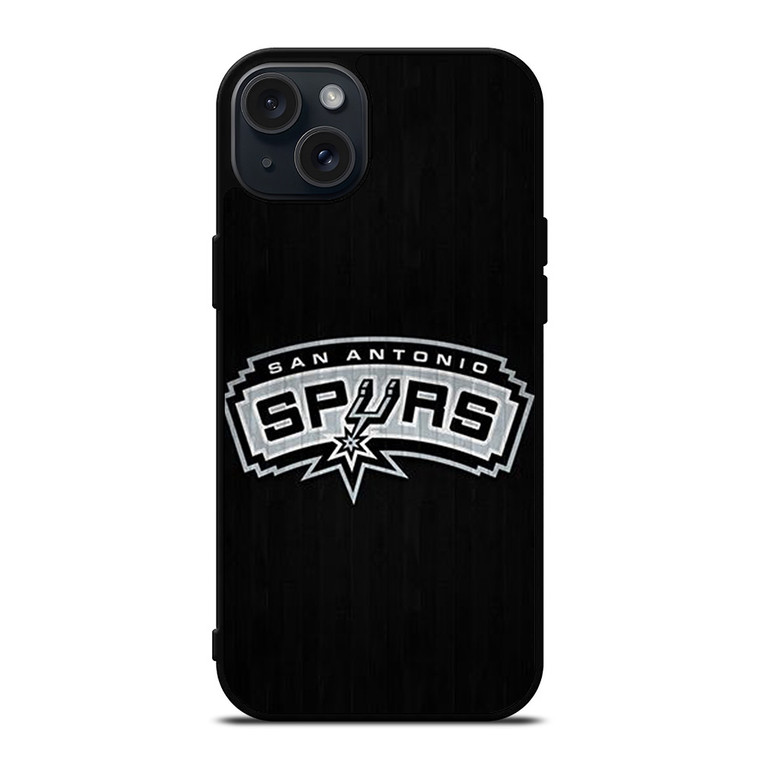 SAN ANTONIO SPURS BASKETBALL LOGO iPhone 15 Plus Case Cover