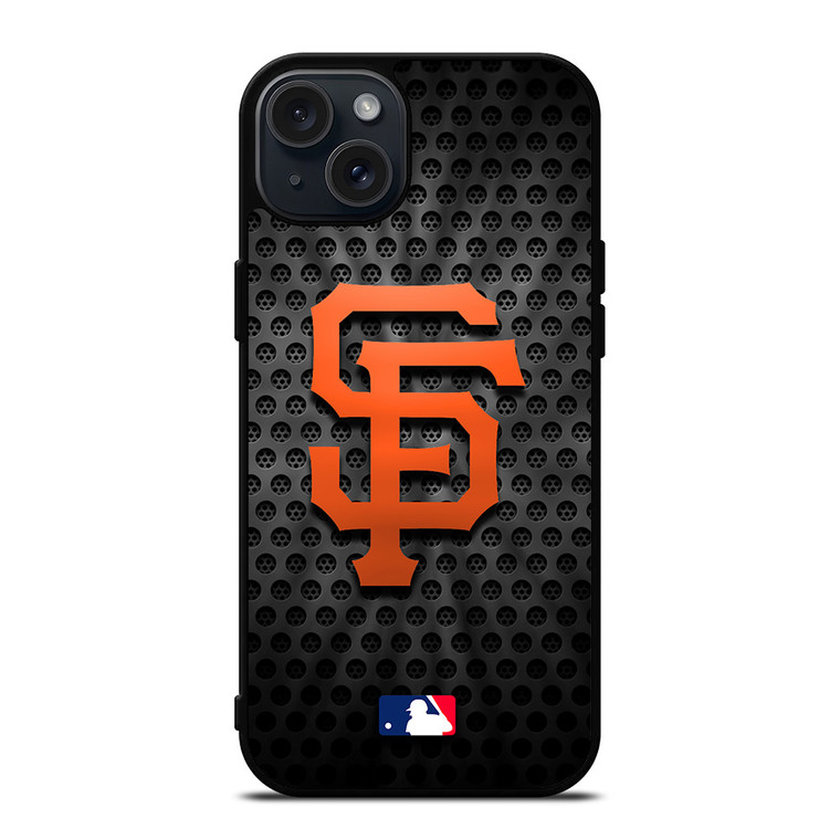 SAN FRANCISCO GIANTS METAL LOGO iPhone 15 Plus Case Cover