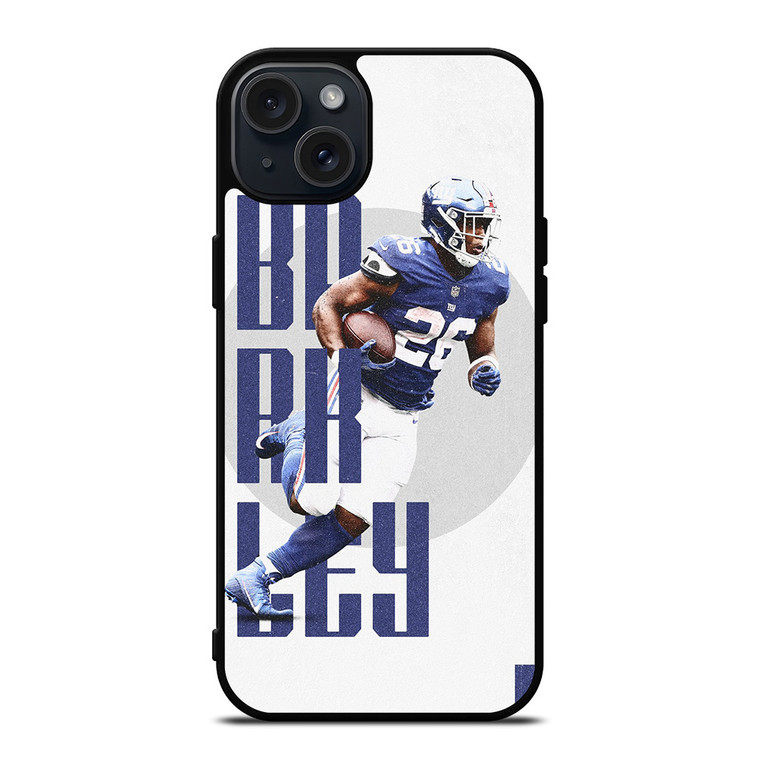 SAQUON BARKLEY NEW YORK GIANTS NFL iPhone 15 Plus Case Cover