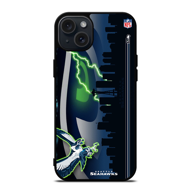 SEATTLE SEAHAWKS NFL CITY iPhone 15 Plus Case Cover