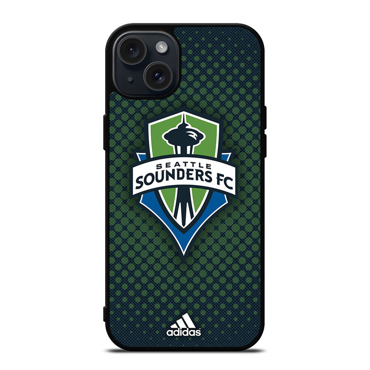SEATTLE SOUNDERS FC SOCCER MLS ADIDAS iPhone 15 Plus Case Cover