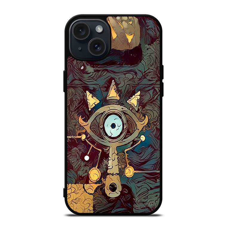 SHEIKAH SLATE LEGEND OF ZELDA ART iPhone 15 Plus Case Cover