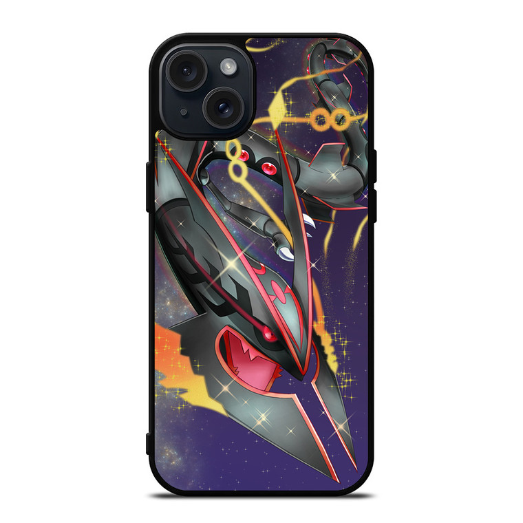 SHINY RAYQUAZA POKEMON ANIME iPhone 15 Plus Case Cover