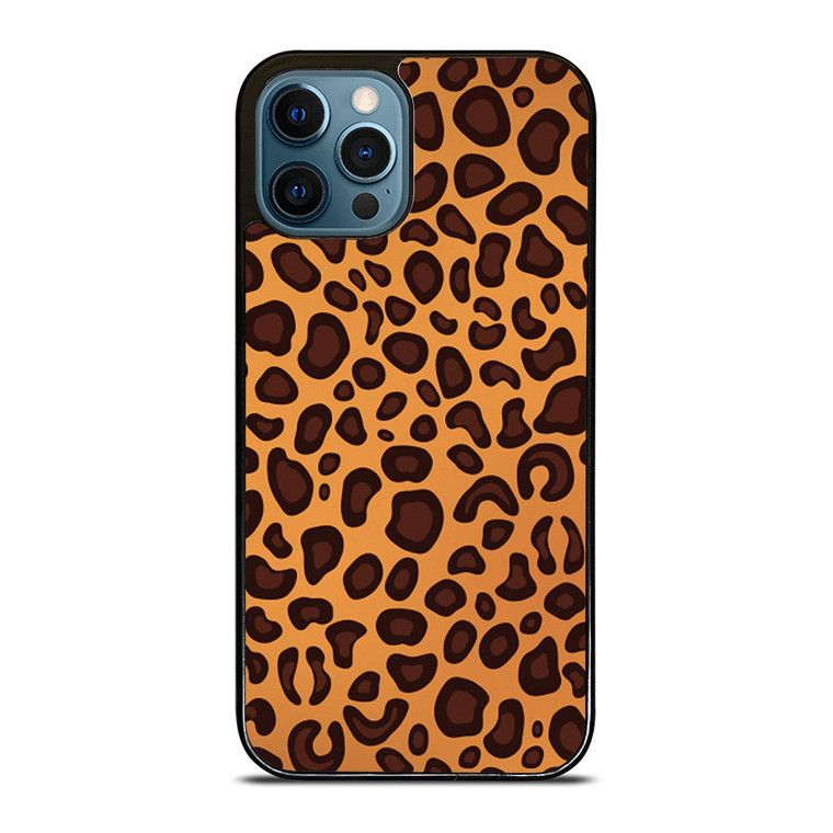 LEAPARD BROWN PATTERN iPhone 12 Pro Max Case Cover LEAPARD BROWN PATTERN iPhone 12 Pro Max Case Cover