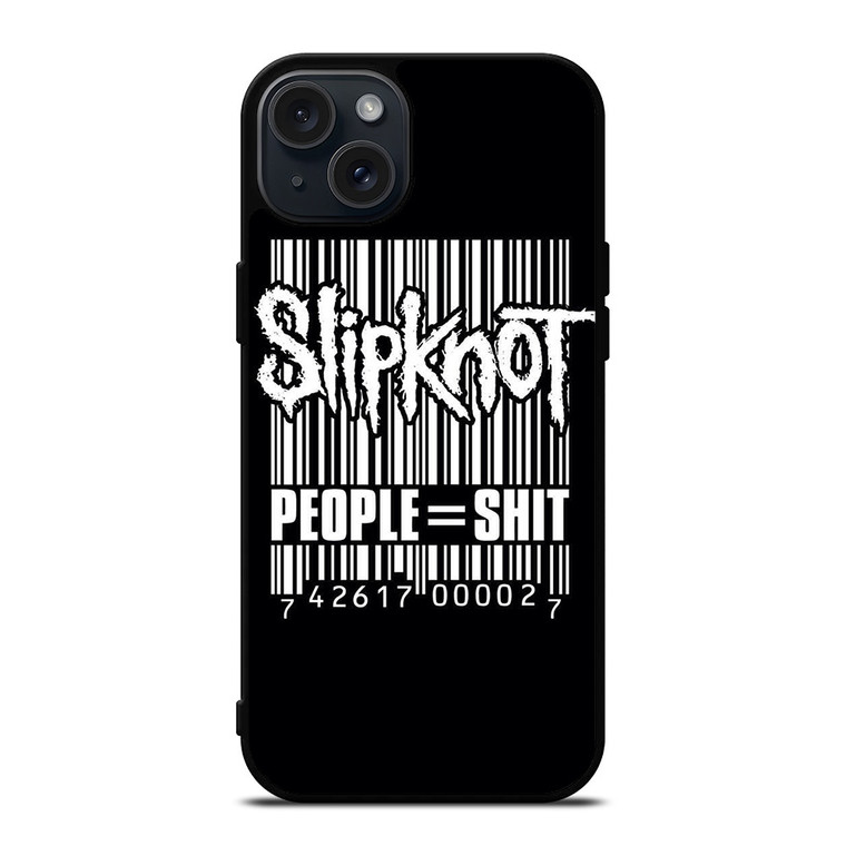SLIPKNOT BARCODE PEOPLE SHIT iPhone 15 Plus Case Cover