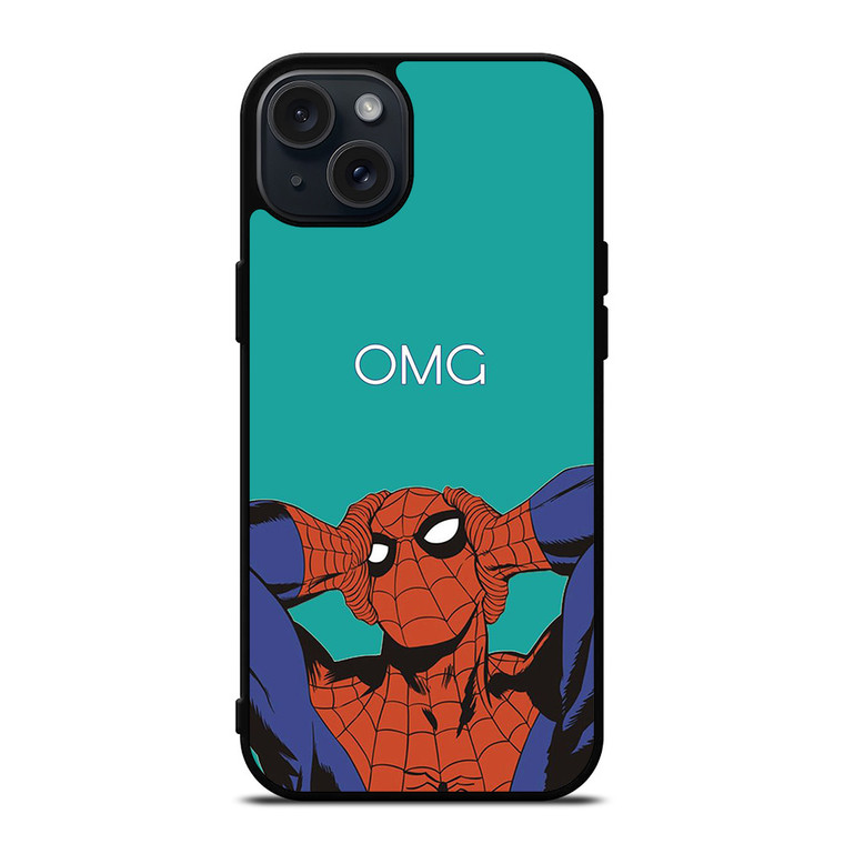 SPIDERMAN MARVEL AVENGERS OMG iPhone 15 Plus Case Cover