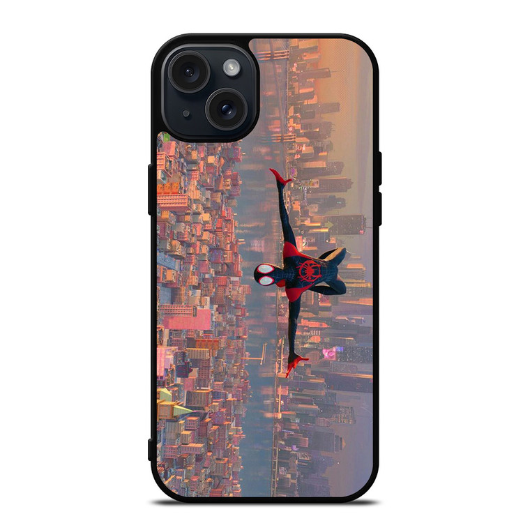 SPIDERMAN MILES MORALES SPIDER VERSE iPhone 15 Plus Case Cover