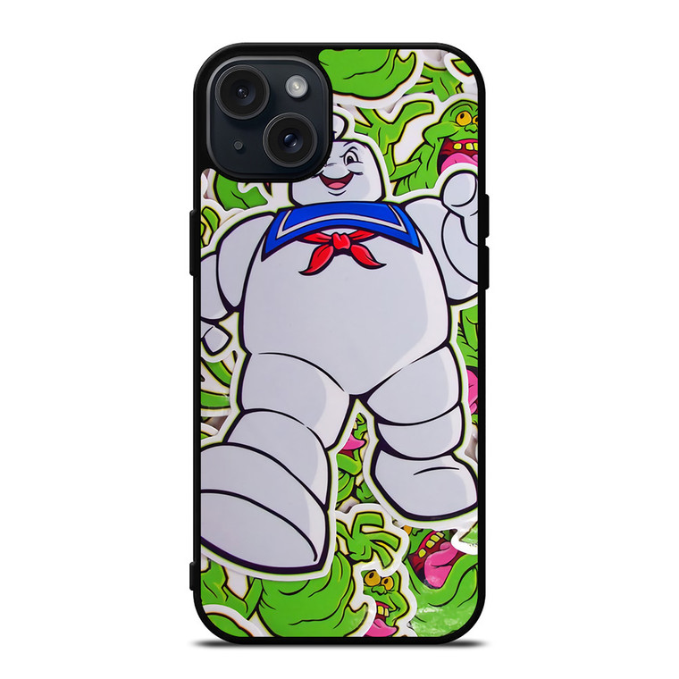 STAY PUFT AND SLIMER GHOSTBUSTER iPhone 15 Plus Case Cover