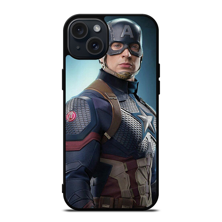 STEVE ROGERS CAPTAIN AMERICA AVENGERS iPhone 15 Plus Case Cover