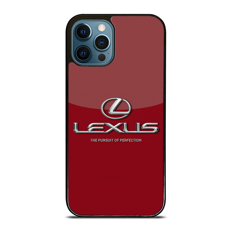 LEXUS THE PURSUIT OF PERFECTION EMBLEM iPhone 12 Pro Max Case Cover