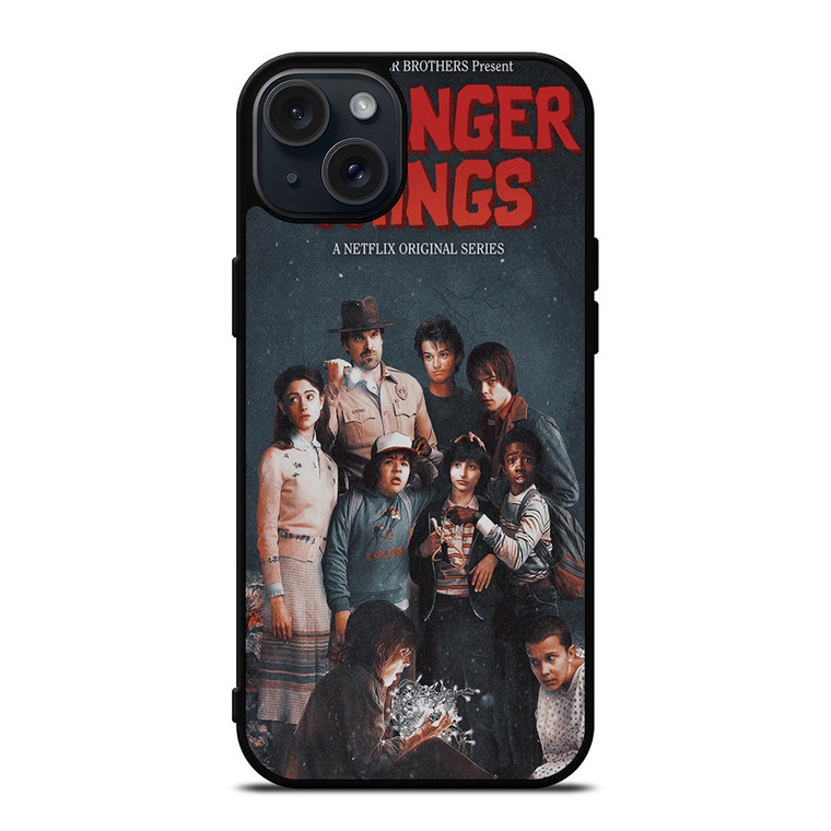 STRANGER THINGS POSTER iPhone 15 Plus Case Cover
