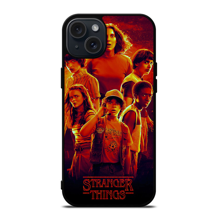 STRANGER THINGS TV SERIES iPhone 15 Plus Case Cover