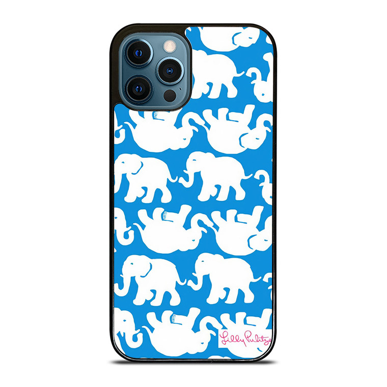 LILLY PULITZER TINY ELEPHANT iPhone 12 Pro Max Case Cover
