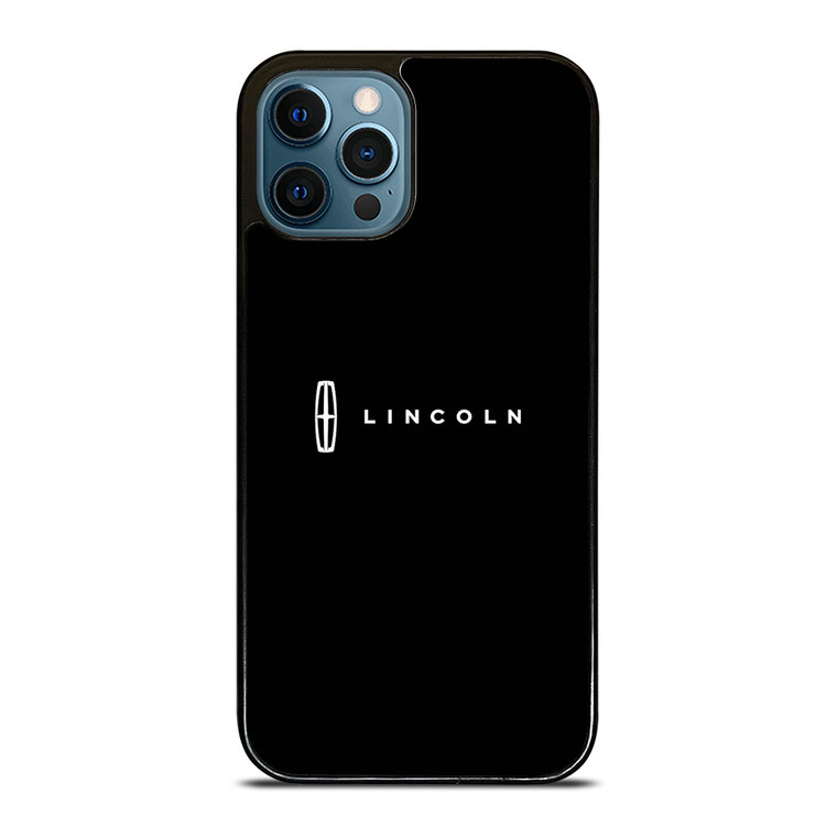 LINCOLN MOTOR BLACK LOGO iPhone 12 Pro Max Case Cover
