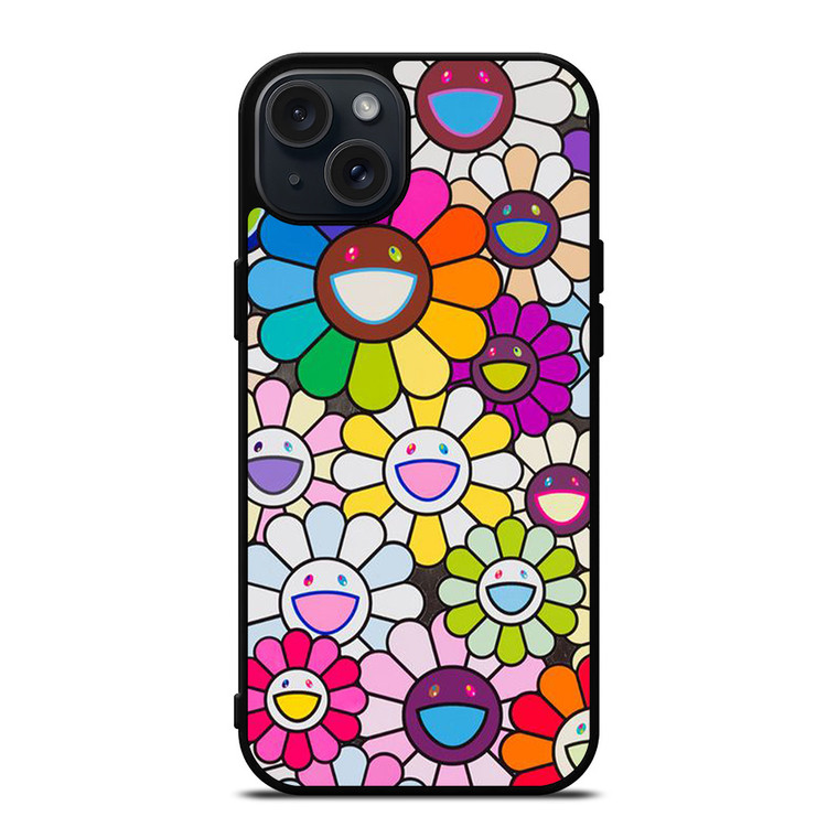 TAKASHI MURAKAMI FLOWER- iPhone 15 Plus Case Cover