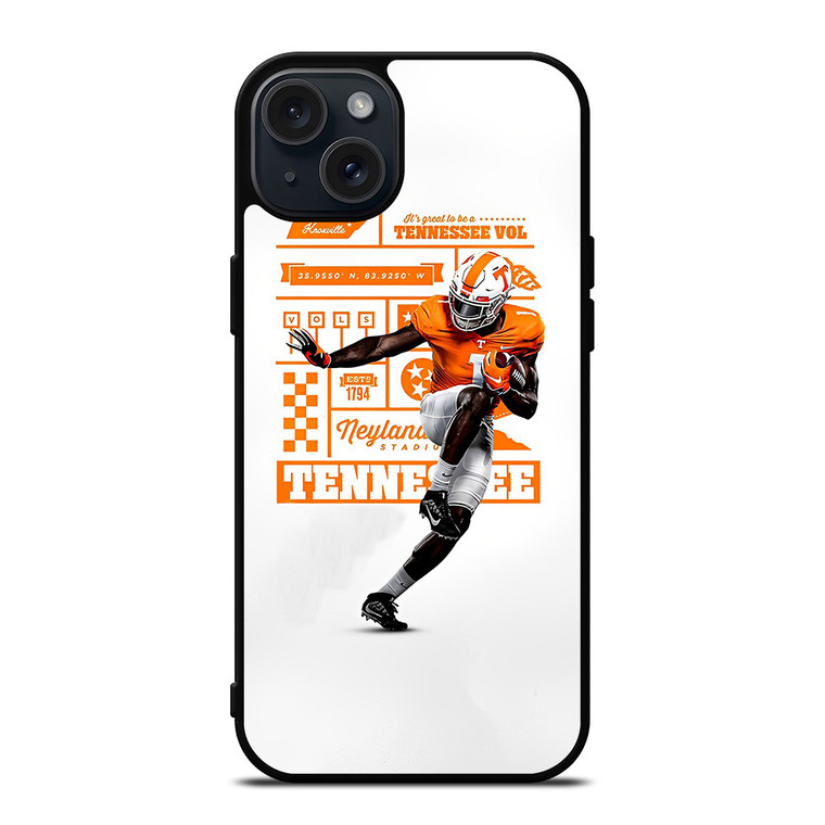 TENNESSEE VOLS FOOTBALL EST 1794 iPhone 15 Plus Case Cover