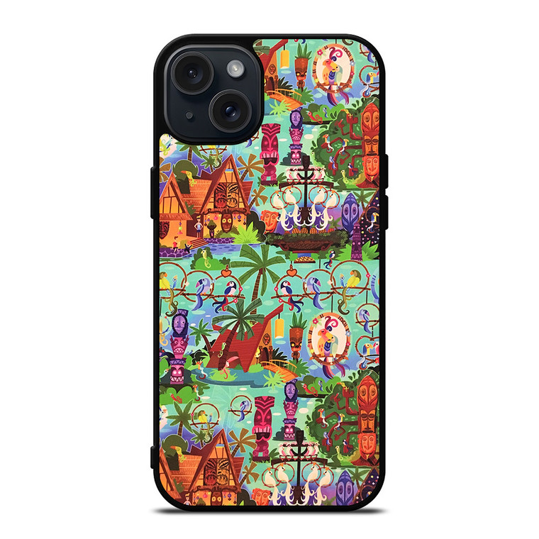 THE ENCHANTED TIKI ROOM DISNEY 2 iPhone 15 Plus Case Cover THE ENCHANTED TIKI ROOM DISNEY 2 iPhone 15 Plus Case Cover