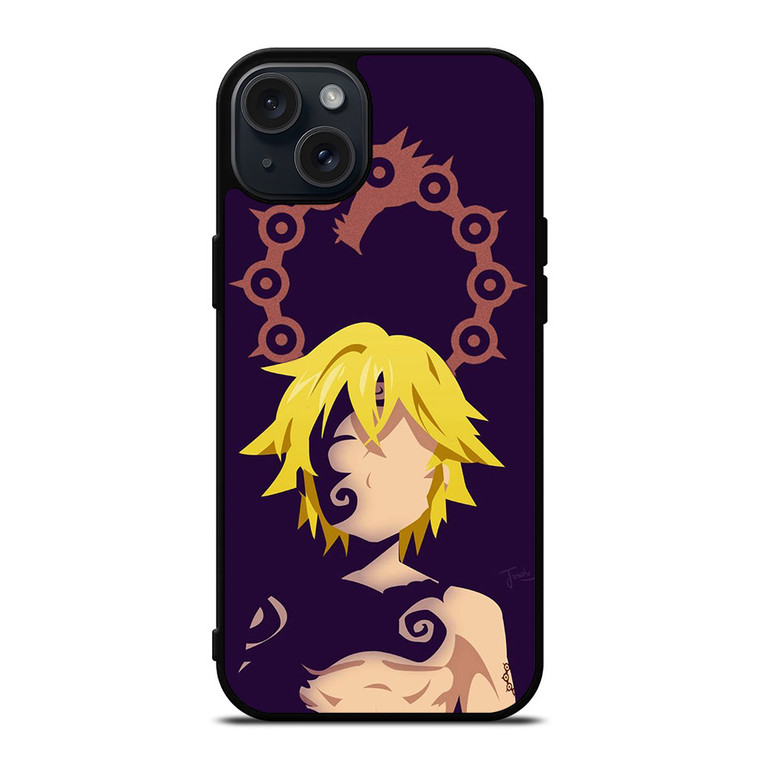 THE SEVEN DEADLY SINS MELIODAS ANIME iPhone 15 Plus Case Cover