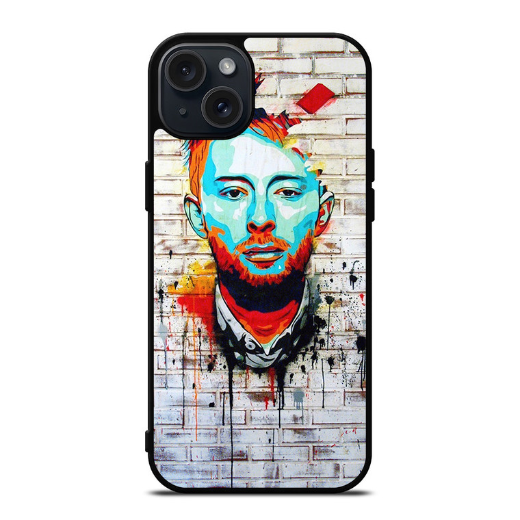 TOM YORKE RADIOHEAD ART iPhone 15 Plus Case Cover