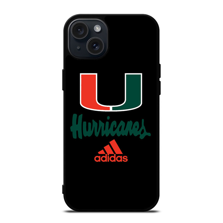 UM MIAMI HURRICANES ICON iPhone 15 Plus Case Cover