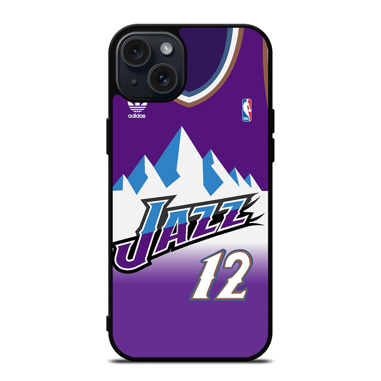 UTAH JAZZ BASKETBALL JERSEY iPhone 15 Plus Case Cover