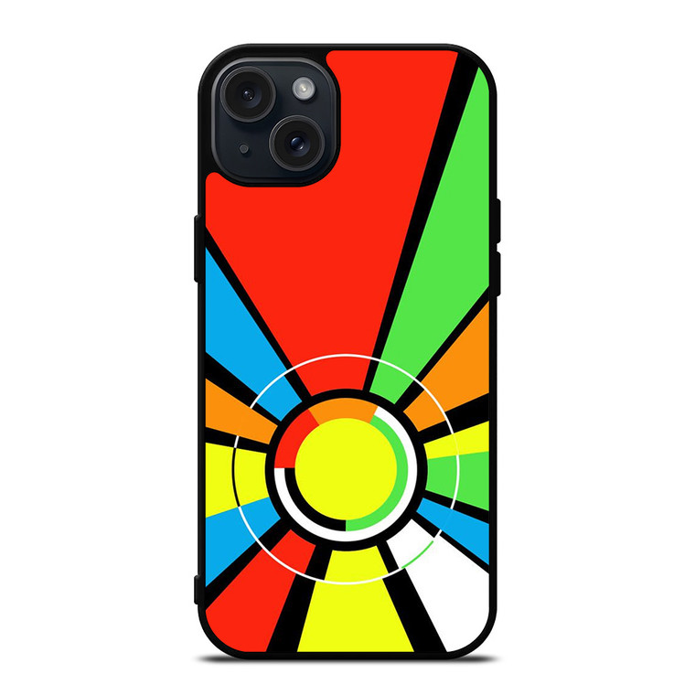 VALENTINO ROSSI VR46 HELMET PATTERN iPhone 15 Plus Case Cover VALENTINO ROSSI VR46 HELMET PATTERN iPhone 15 Plus Case Cover