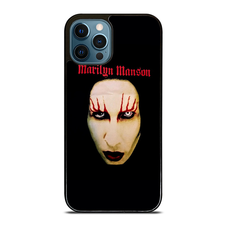 MARILYN MANSON SCARY FACE iPhone 12 Pro Max Case Cover