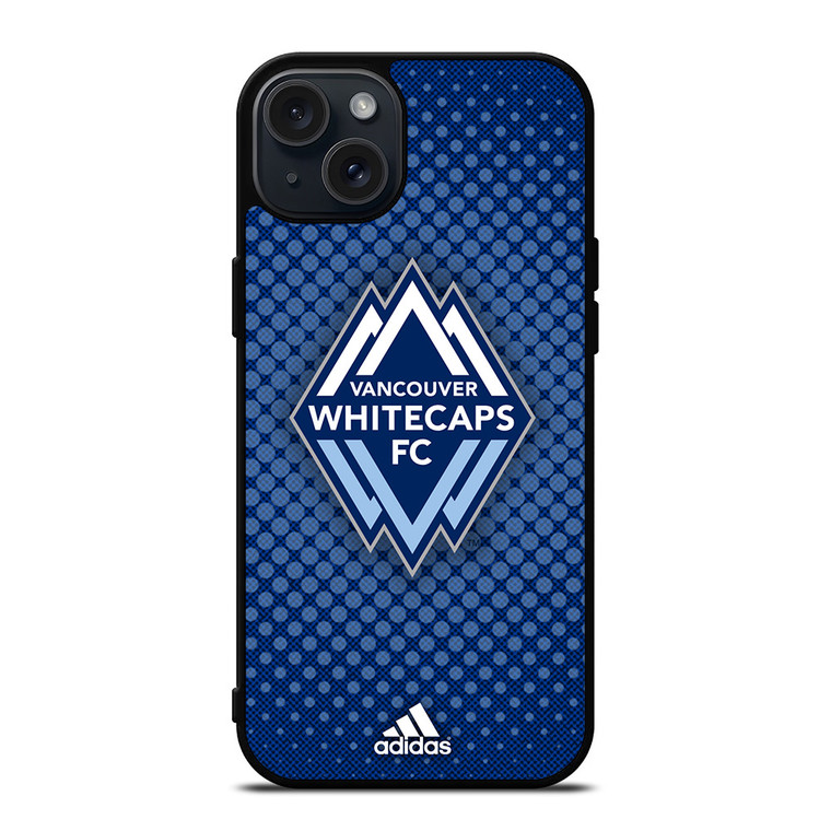 VANCOUVER WHITECAPS FC SOCCER MLS ADIDAS iPhone 15 Plus Case Cover