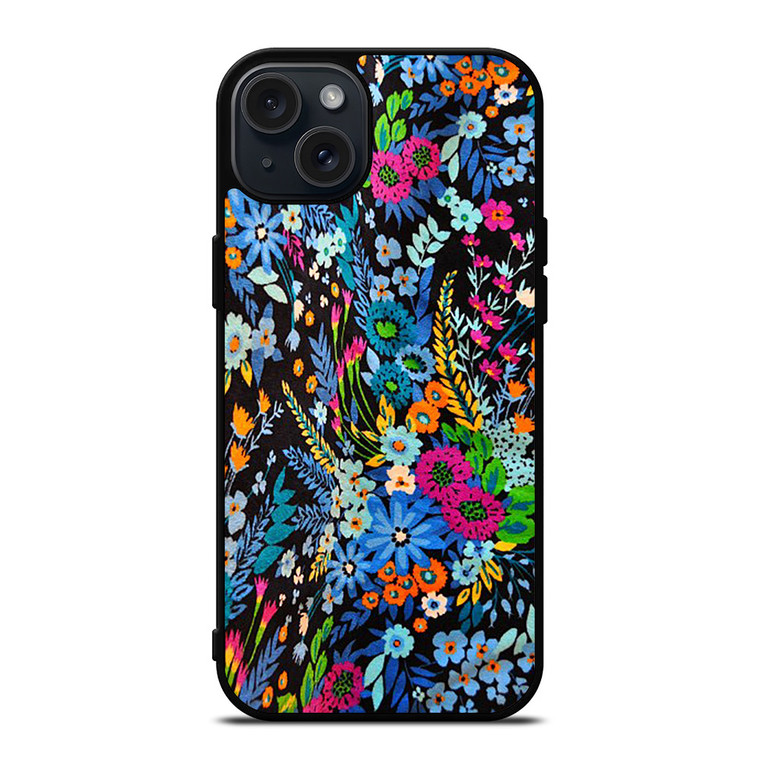 VERA BRADLEY MIDNIGHT BLUES iPhone 15 Plus Case Cover