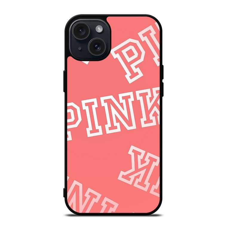 VICTORIA SECRET PINK COLLAGE iPhone 15 Plus Case Cover