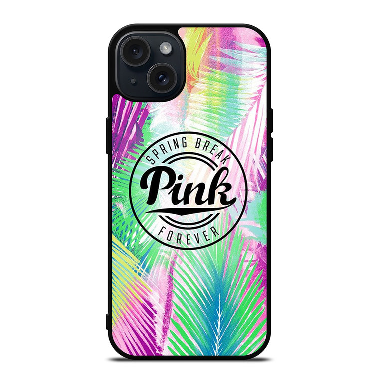 VICTORIA'S SECRET PINK PALM iPhone 15 Plus Case Cover
