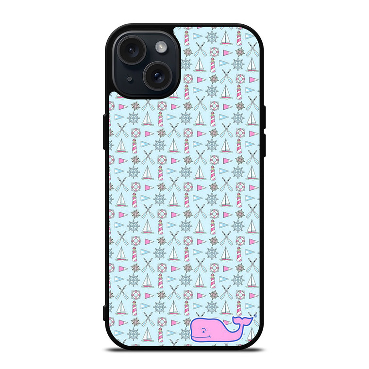 WHALE KATE SPADE PATTERN iPhone 15 Plus Case Cover